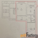 2 - комн.  квартира, 47.6 м², 1/5 эт.