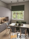 2 - комн.  квартира, 39 м², 3/16 эт.