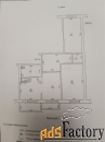 3 - комн.  квартира, 77.4 м², 5/9 эт.