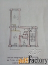 2 - комн.  квартира, 44 м², 5/5 эт.