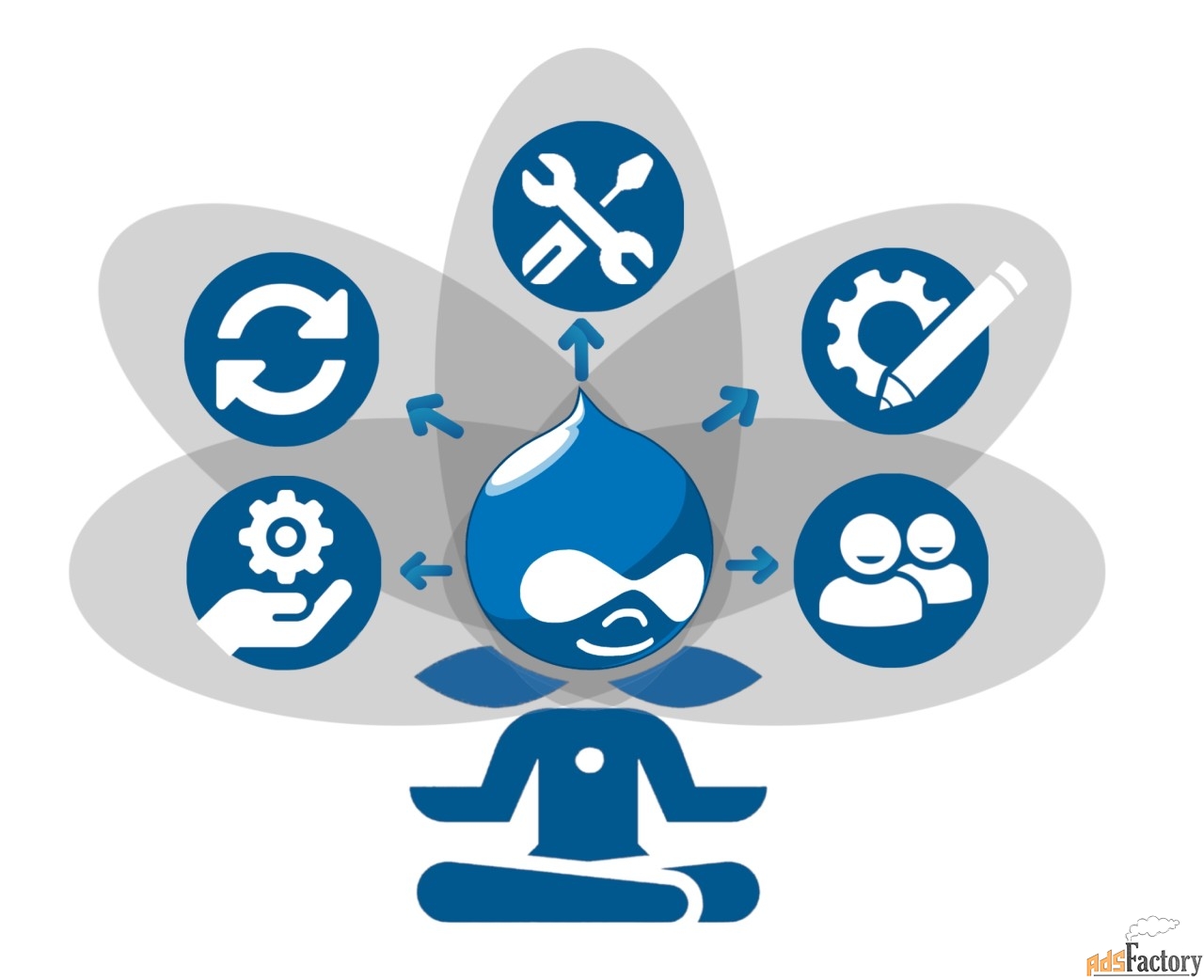 Drupal - разработчик, frontend, backend, друпал