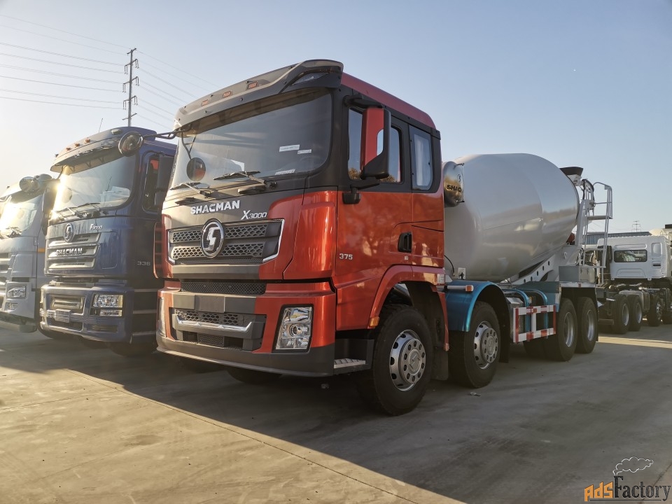 Автобетоносмеситель SHACMAN X3000, 8х4, объём бочки 12 м3