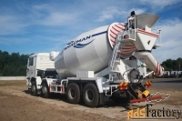 автобетоносмеситель shacman f3000, 8х4, euro v
