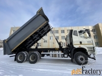 самосвал 658983 на шасси faw ca3250, 6х4, euro v с кузовом амкаr