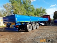 Газовый тягач DAYUN CGC4250, CNG, 6х4 с бортовым полуприцепом
