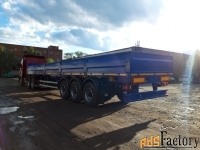 Газовый тягач DAYUN CGC4250, CNG, 6х4 с бортовым полуприцепом