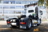 Газовый тягач DAYUN CGC4180, LNG, ретардер, пневма, ADR
