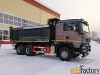 Самосвал HOWO T5G, кабина Restyling, 6х4, кузов U-образный, объём 2