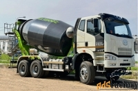 Автобетоносмеситель на шасси FAW CA3250, J6P, 6х4, объём бочки 10 м