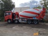 Автобетоносмеситель SHACMAN X3000, кабина Restyling, 8х4, объём бочки