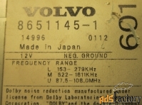 Автомагнитола Volvo штатная