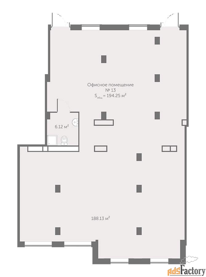 свободного назначения, 194.25 м²