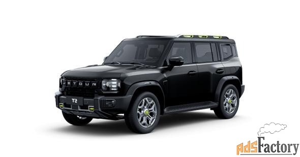 новый внедорожник jetour t2 voyage 2024 - 2.0 л, 245 л.с., черный
