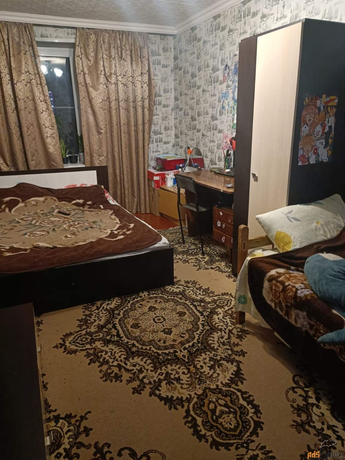 2 - комн. квартира, 43.8 м², 3/5 эт.