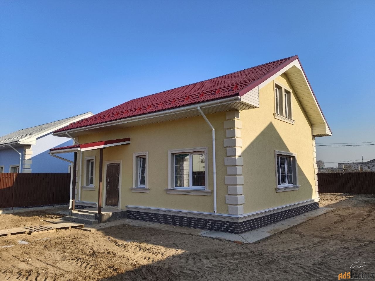 дом 143 м² на участке 6 сот.
