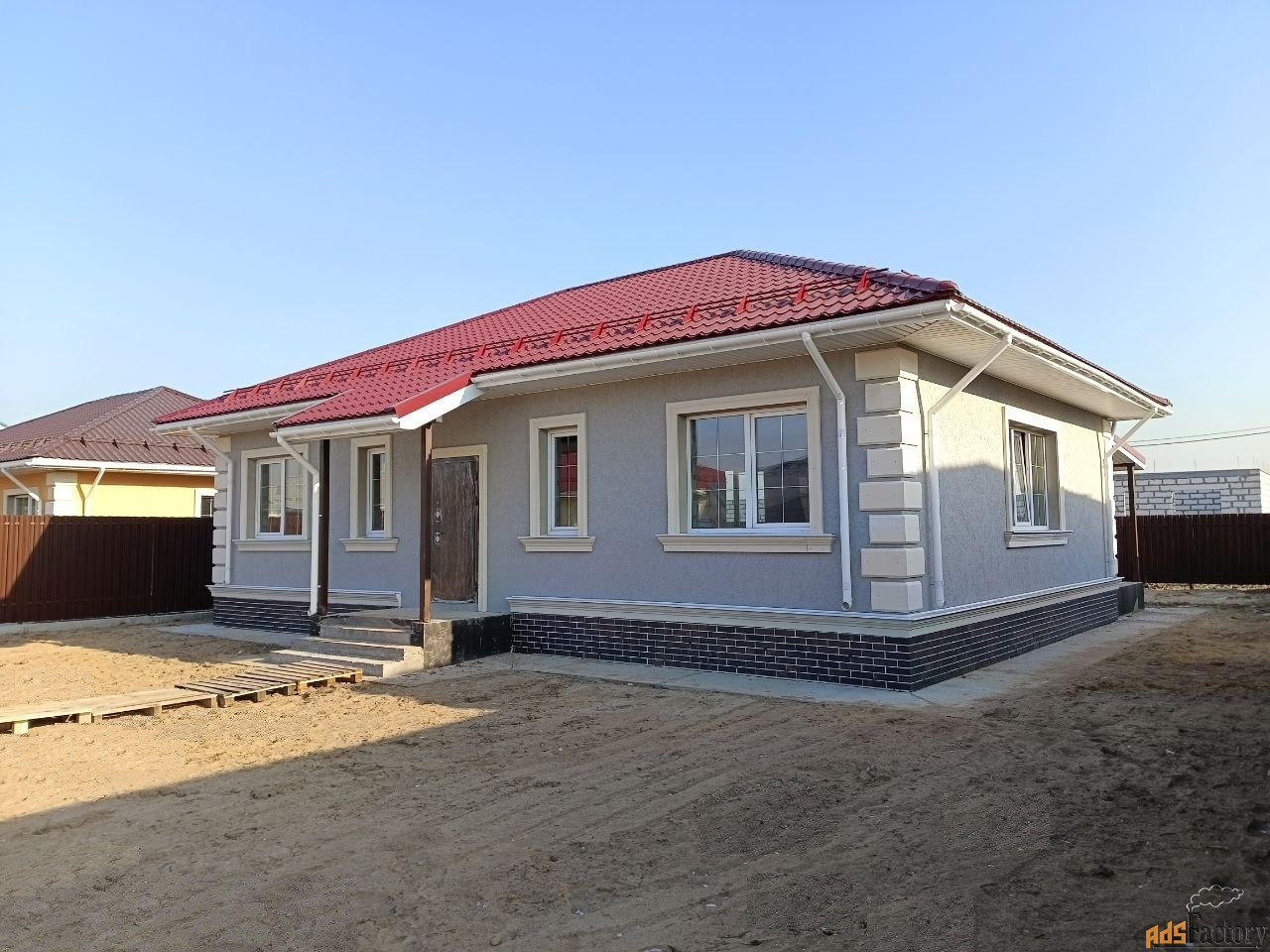 дом 118 м² на участке 6 сот.