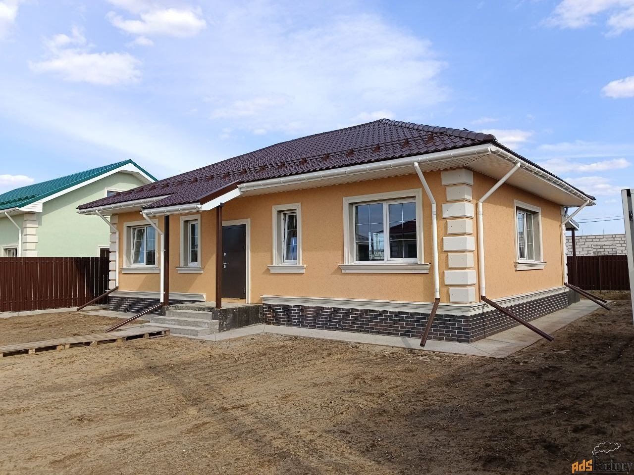 дом 118 м² на участке 6 сот.