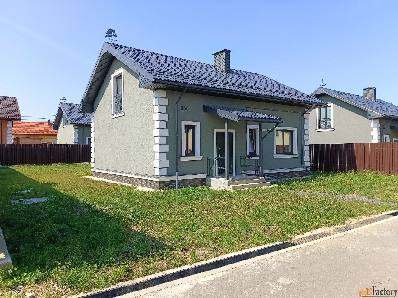 дом 156.6 м² на участке 6 сот.