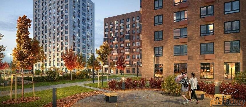 2 - комн. квартира, 48.6 м², 1/9 эт.