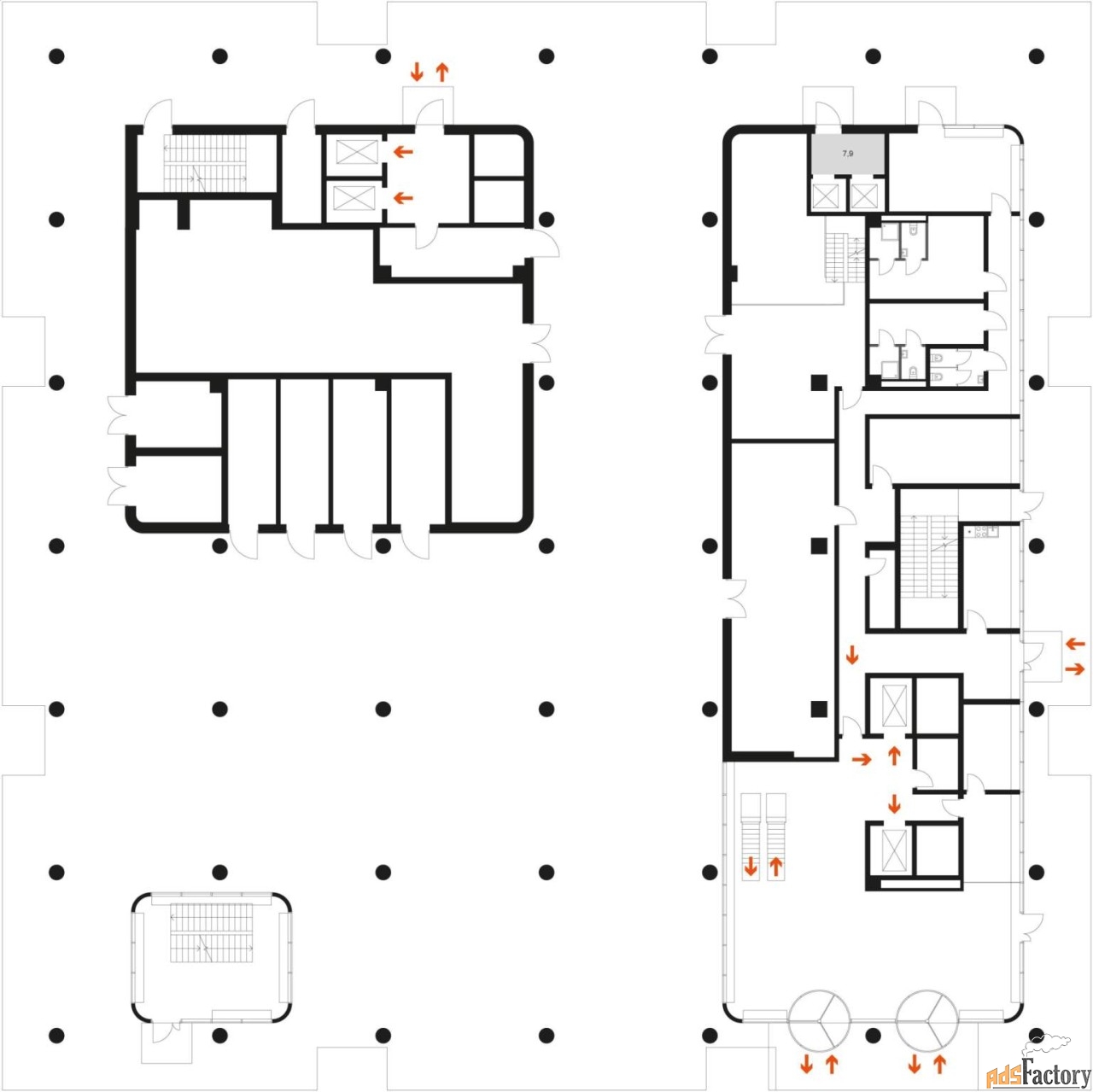 офисное помещение, 320 м²