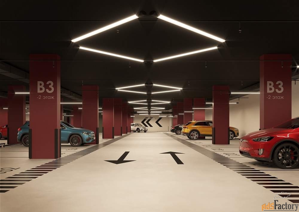 машиноместо , 14.7 м²