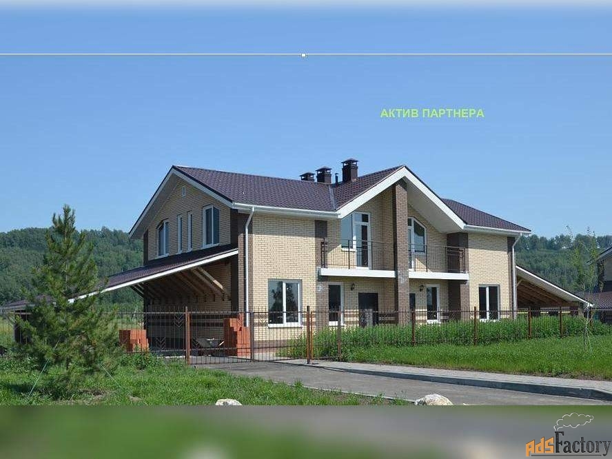 коттедж 167.2 м² на участке 6.23 сот.