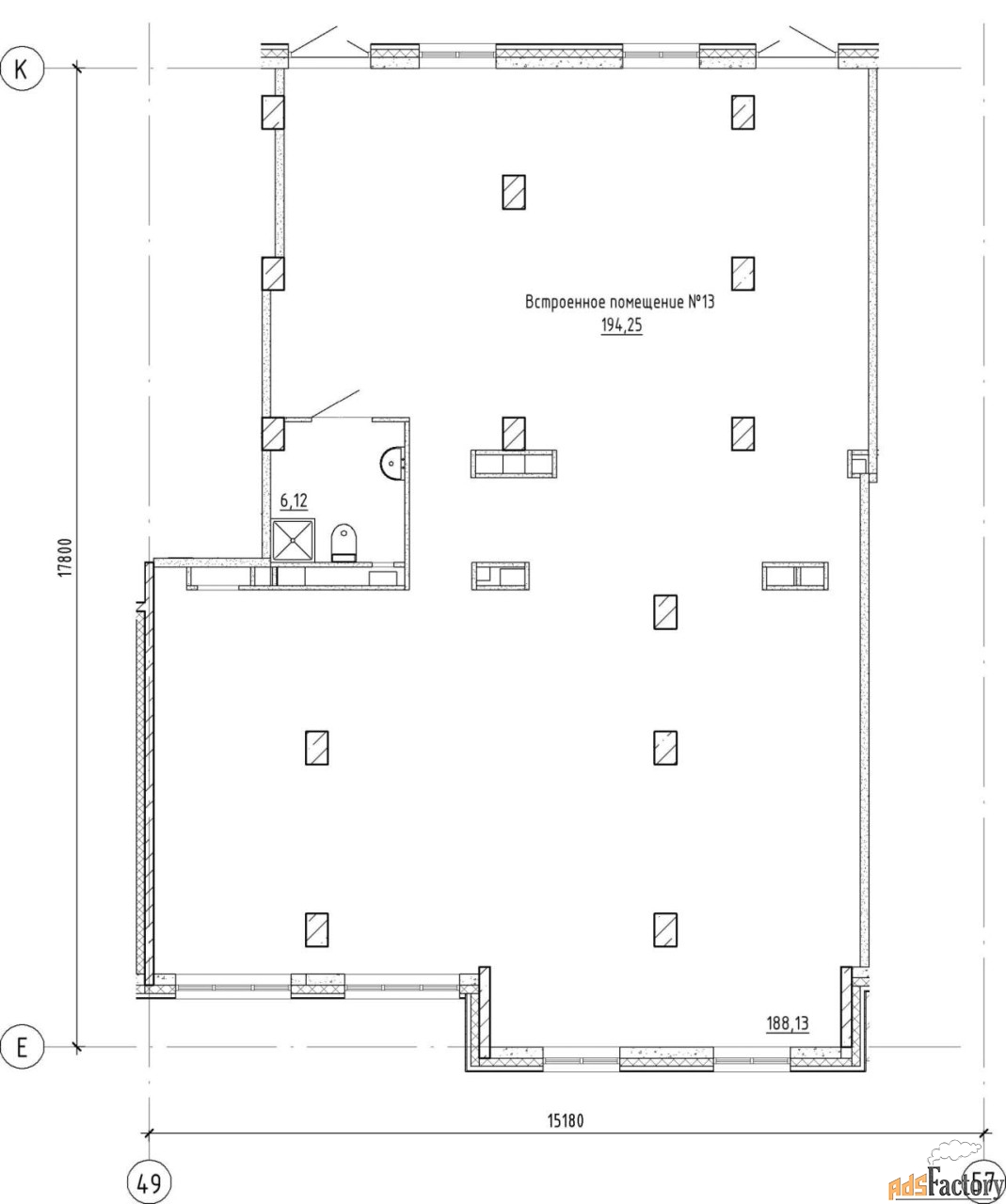 свободного назначения, 194.25 м²