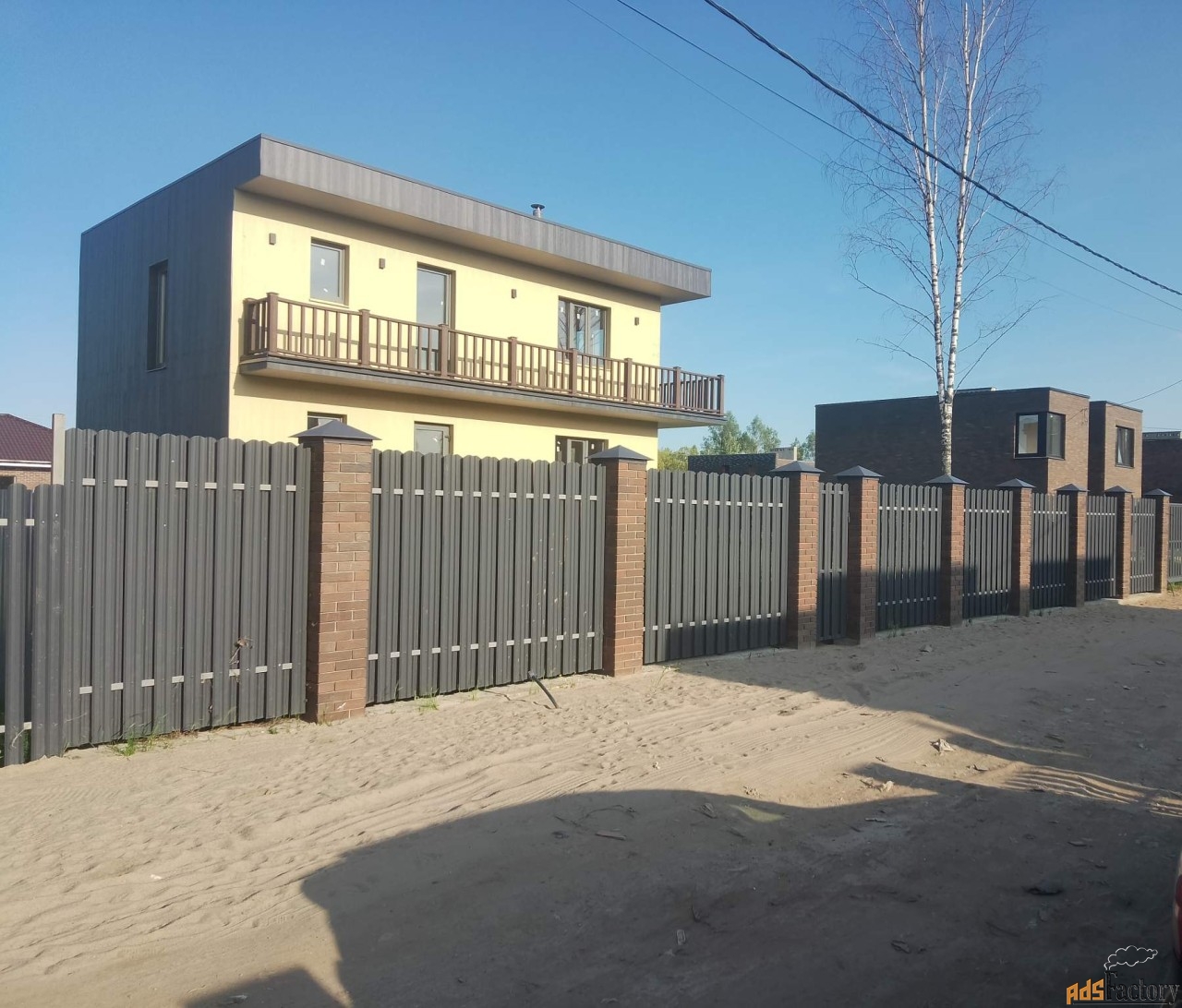 коттедж 157 м² на участке 10 сот.