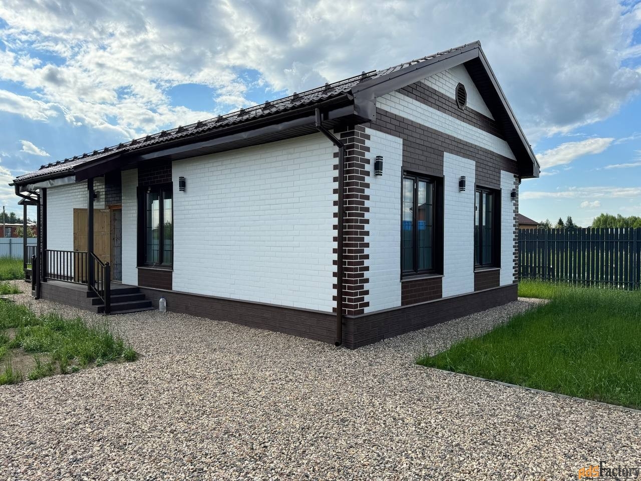 коттедж 80 м² на участке 8.62 сот.