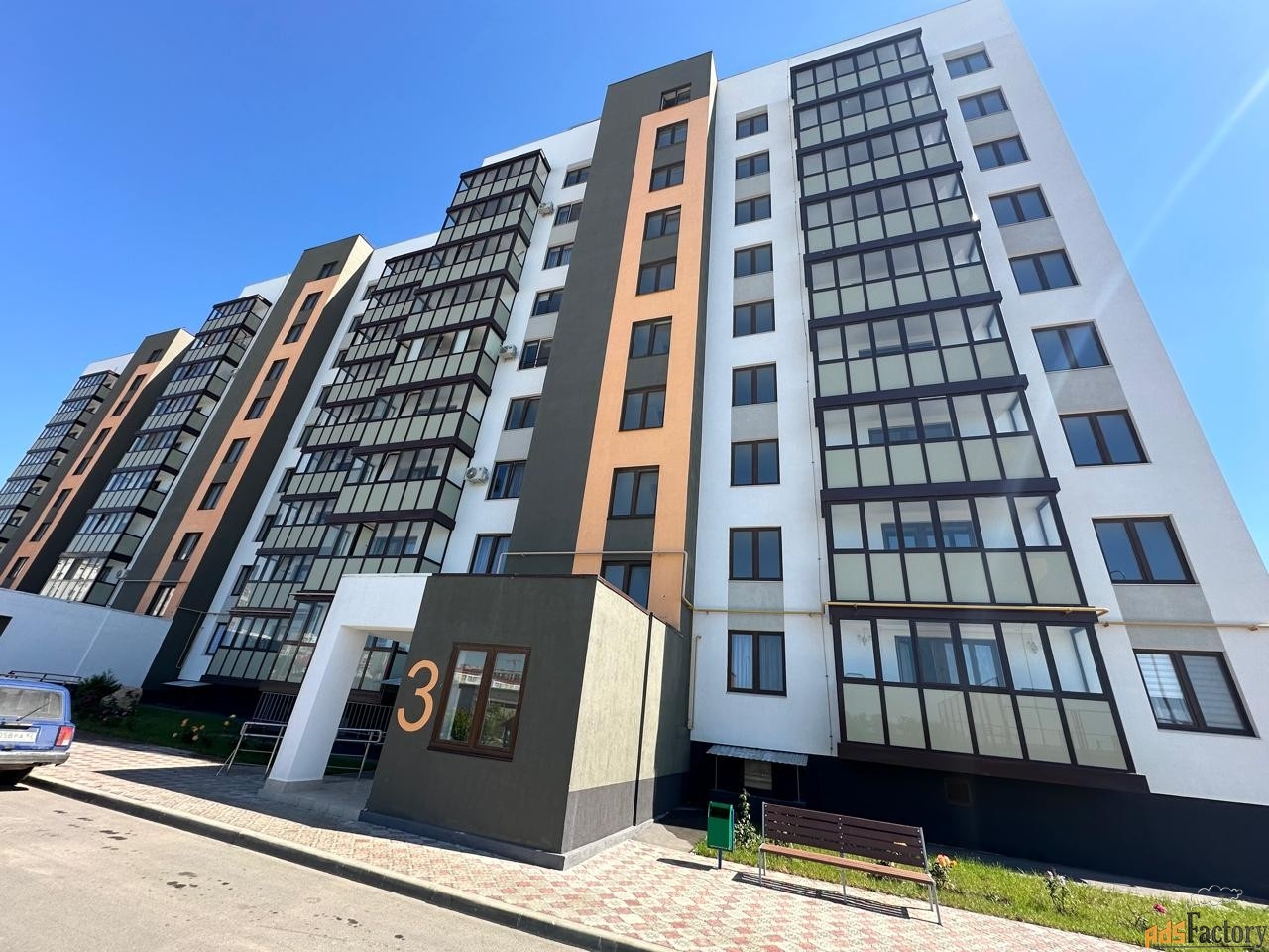 2 - комн. квартира, 57.9 м², 3/9 эт.