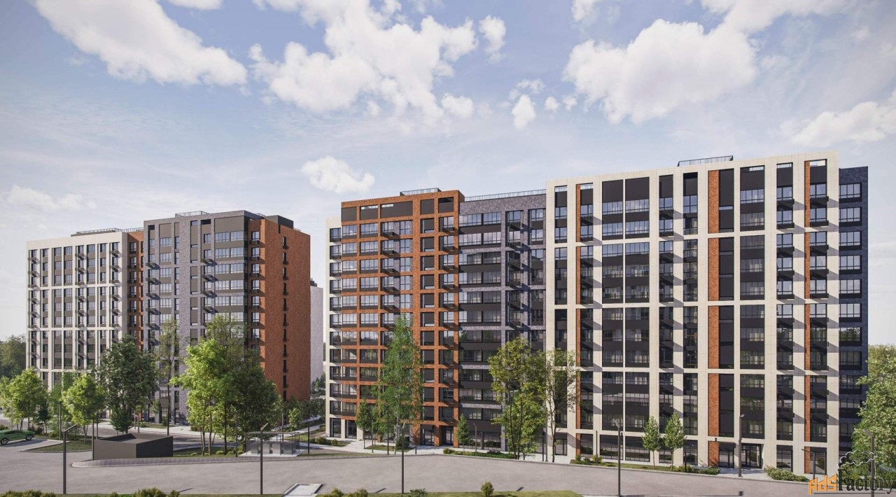 2 - комн. квартира, 74.1 м², 5/12 эт.