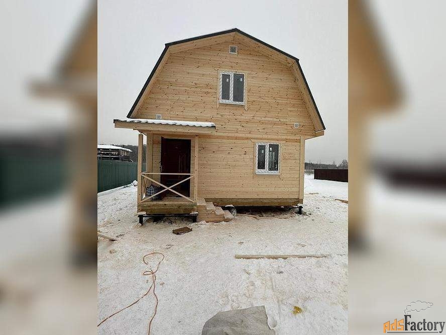 коттедж 52.7 м² на участке 8 сот.