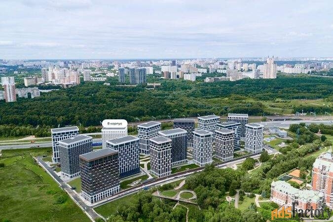 1 - комн. квартира, 49.3 м², 12/13 эт.