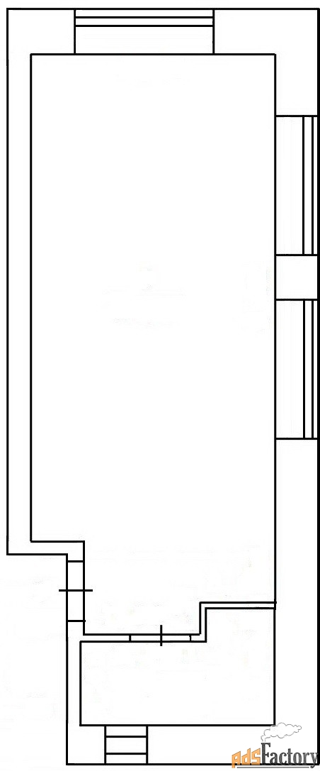 1 - комн. квартира, 22 м², 2/3 эт.
