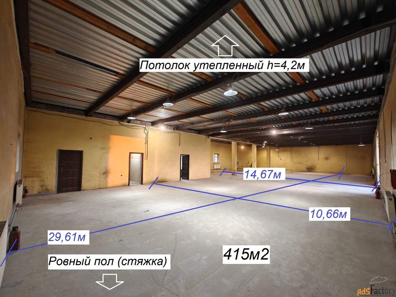 свободного назначения, 415 м²