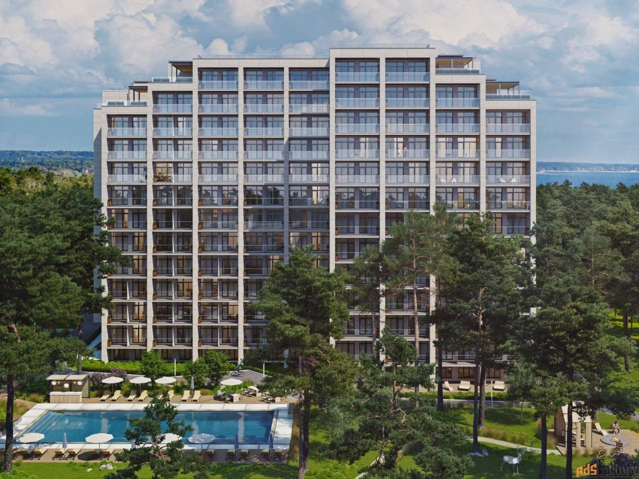 1 - комн. квартира, 70.7 м², 10/12 эт.