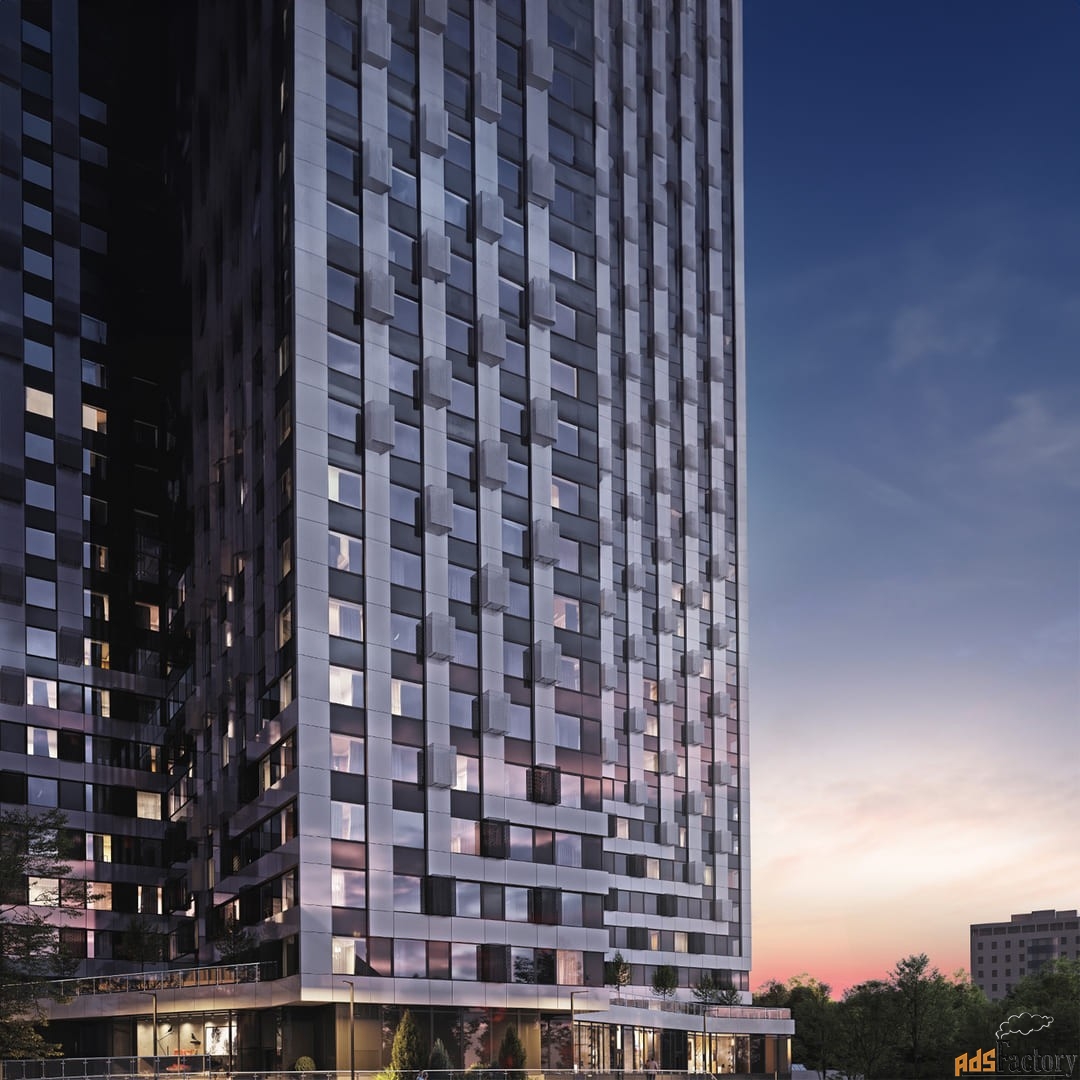 1 - комн. квартира, 39.1 м², 2/30 эт.