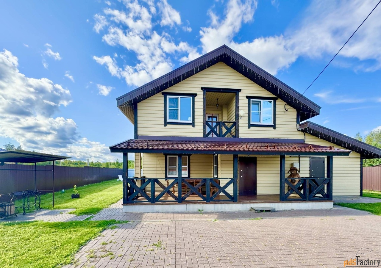 коттедж 160 м² на участке 10 сот.