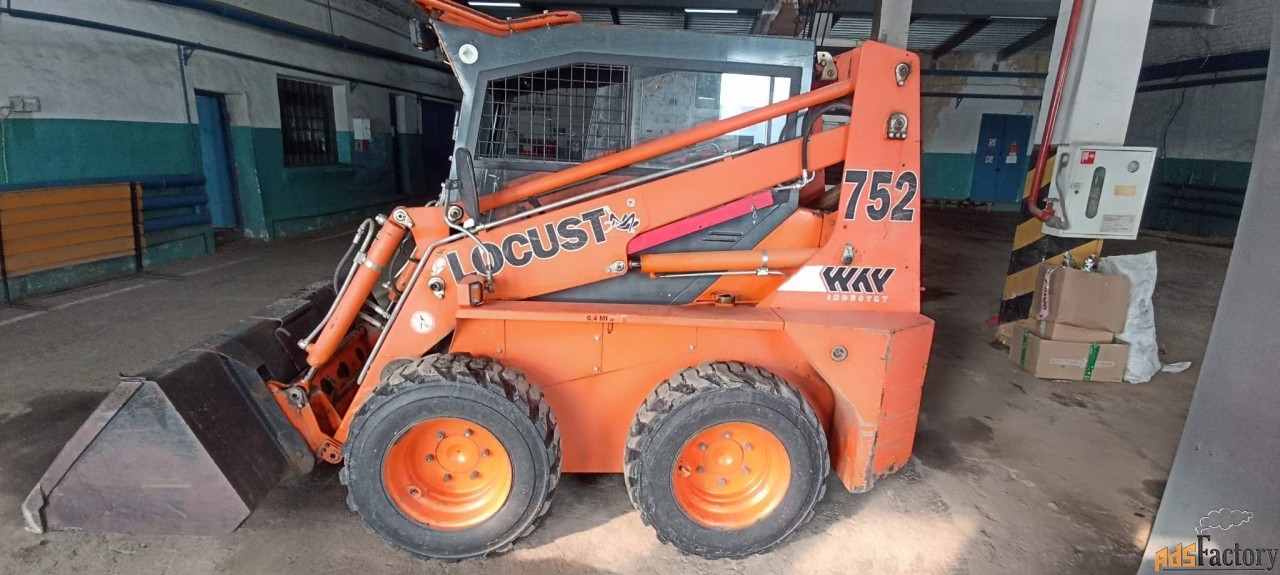 погрузчик фронтальный locust l752, гос. № вм3021