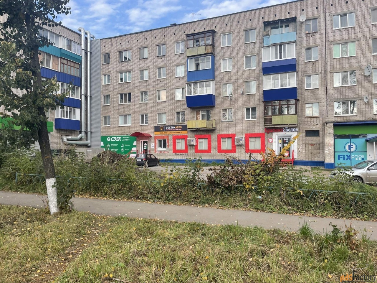 торговое помещение, 120 м²