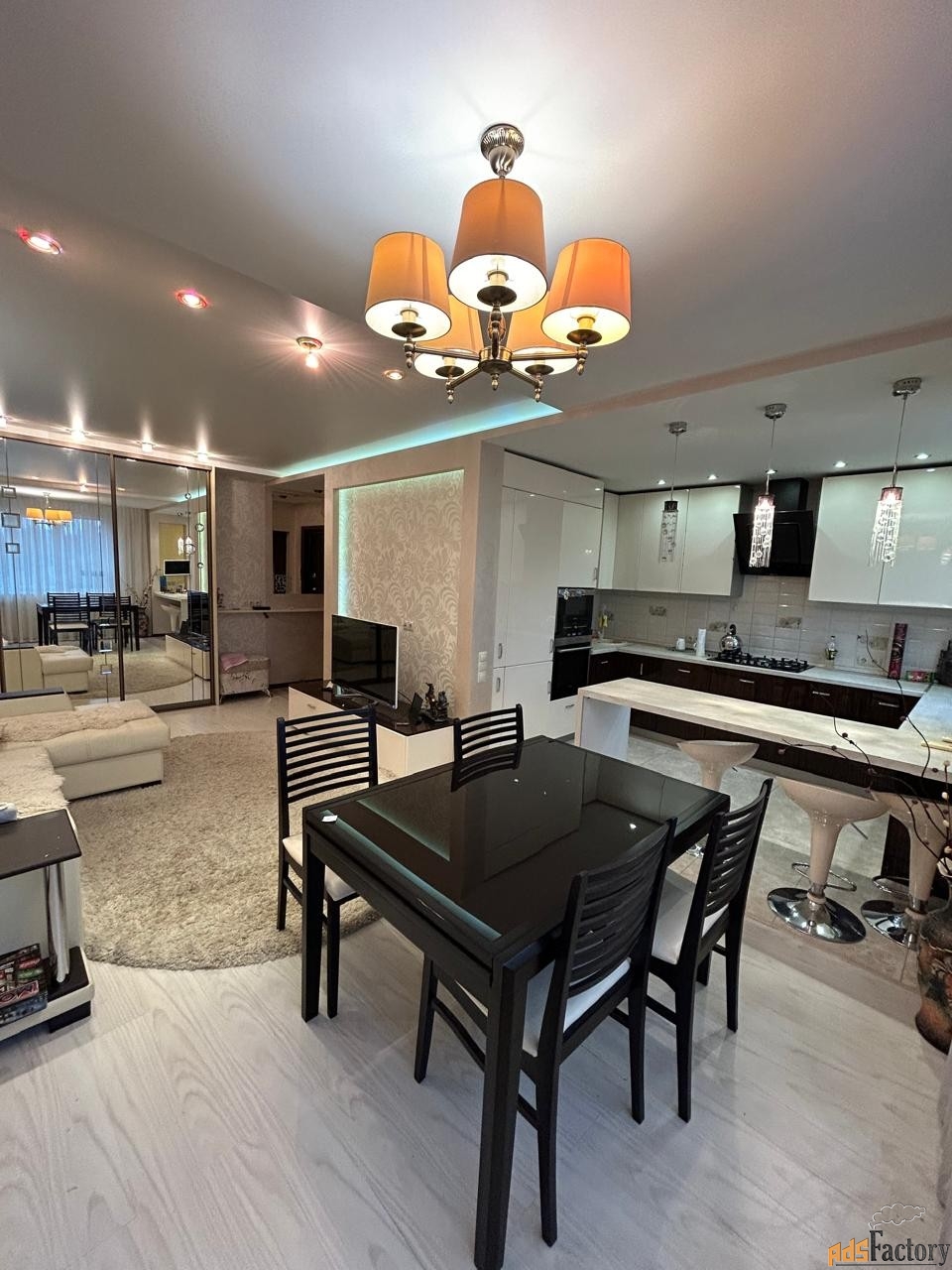 3 - комн. квартира, 66.6 м², 7/9 эт.