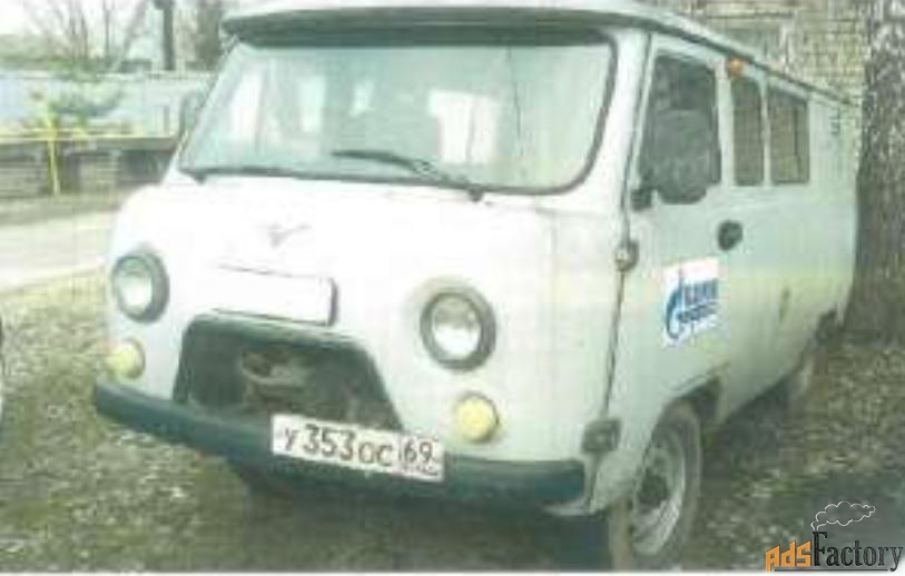 грузовой фургон уаз-390995, год выпуска 2011 (тверская область)