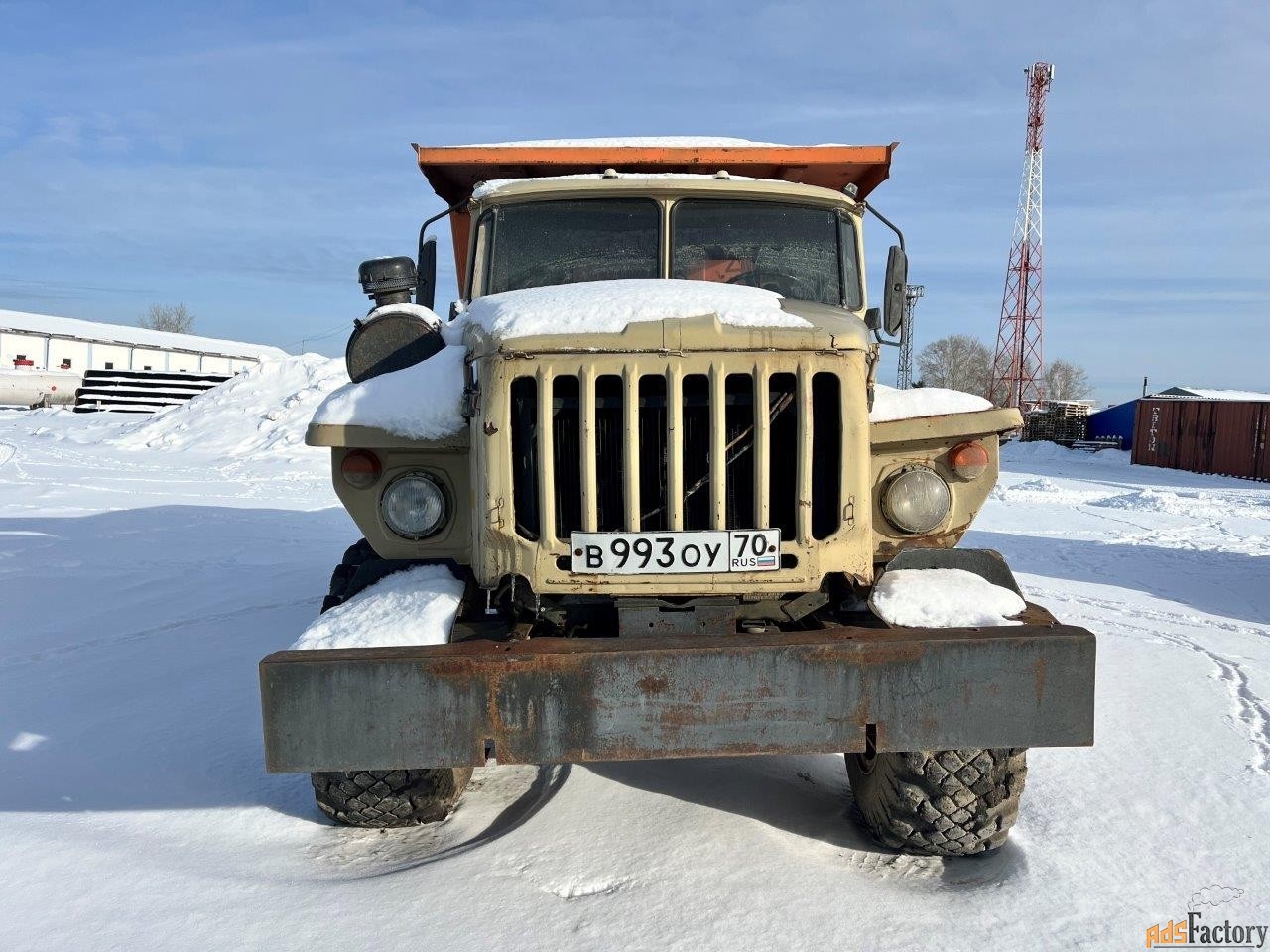 самосвал урал 555710, 2002 года выпуска (г.томск)