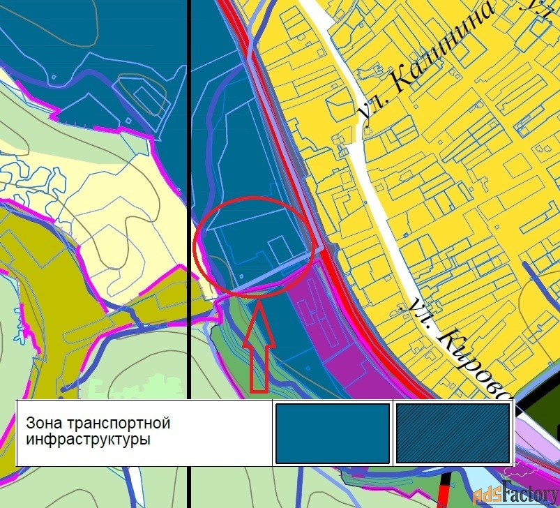 земельный участок, 55 сот.