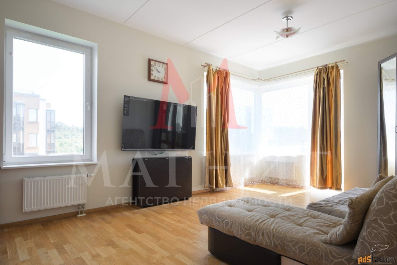 2 - комн.  квартира, 60 м², 2/3 эт.