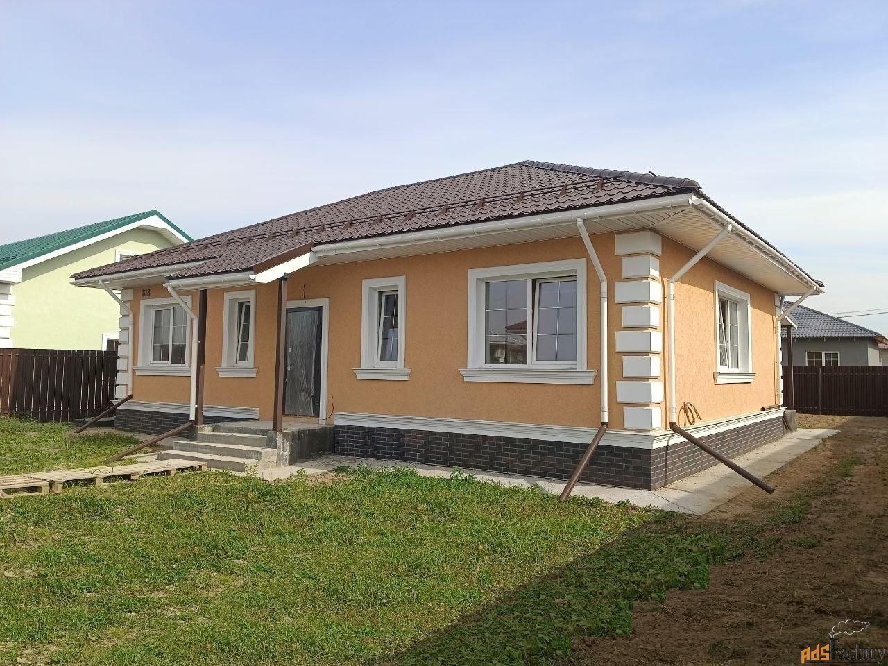 коттедж 117.8 м² на участке 6 сот.