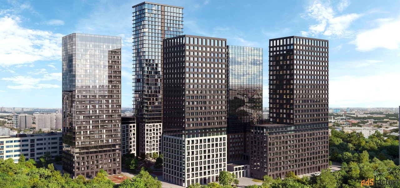 1 - комн.  квартира, 34.91 м², 13/39 эт.