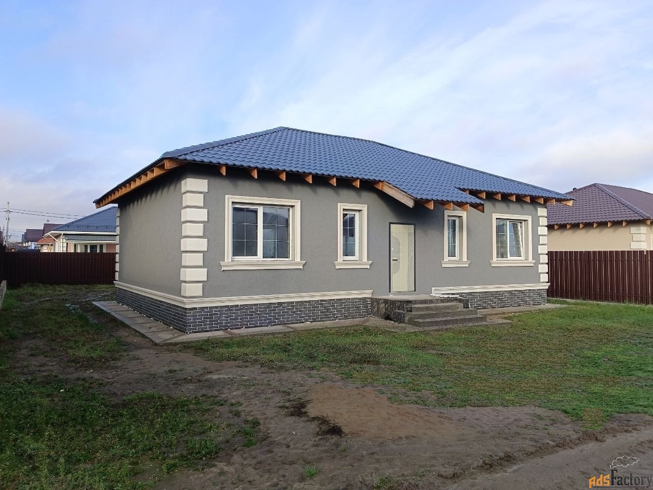 коттедж 118.6 м² на участке 6 сот.