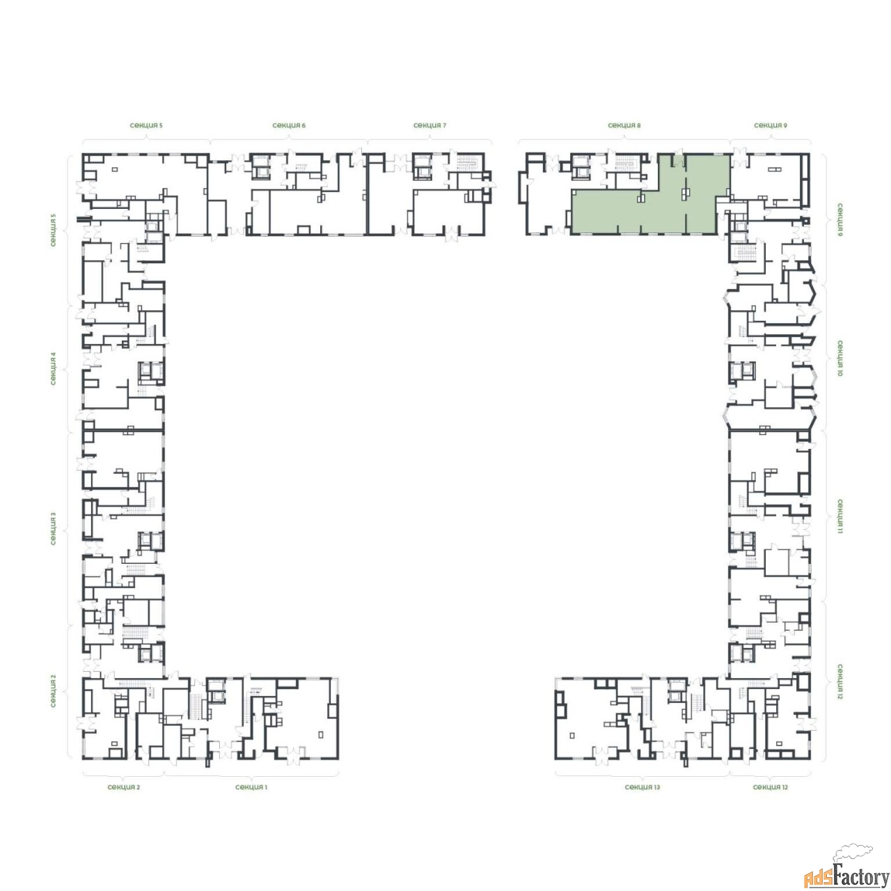 свободного назначения, 197.5 м²