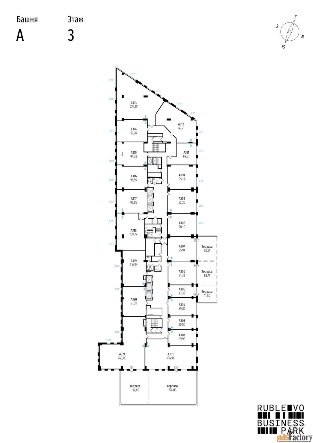офисное помещение, 90.1 м²